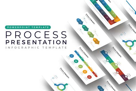 process  infographic creative powerpoint templates