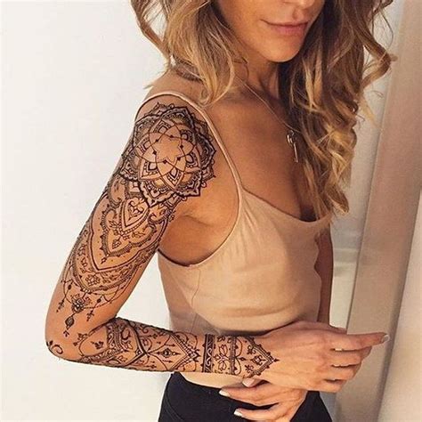 Amazing Sleeve Tattoos For Women 31 Coole Tattoos Tattoo Oberarm