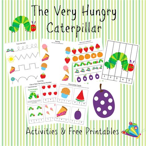 hungry caterpillar  printables