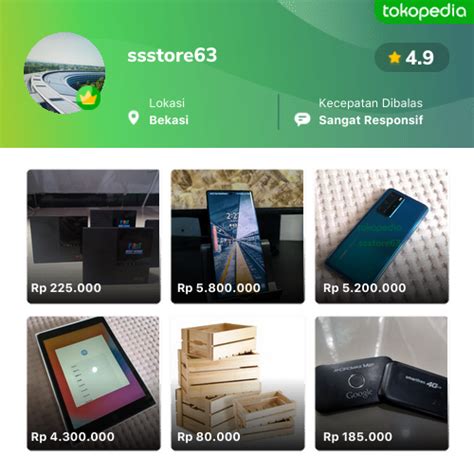 ssstore jatisampurna kota bekasi tokopedia