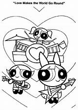 Powerpuff Girls Coloring Pages Coloringpages1001 sketch template