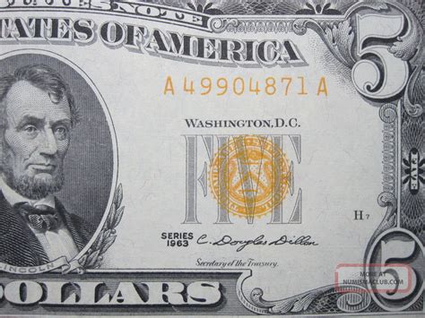 dollar red seal united states legal tender note currency
