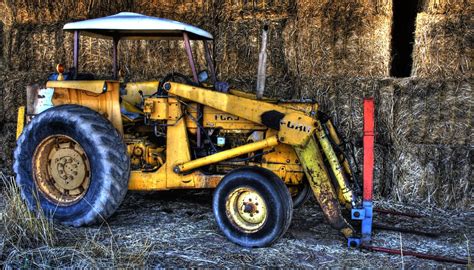 hay tractor hdr  adam selwood flickr