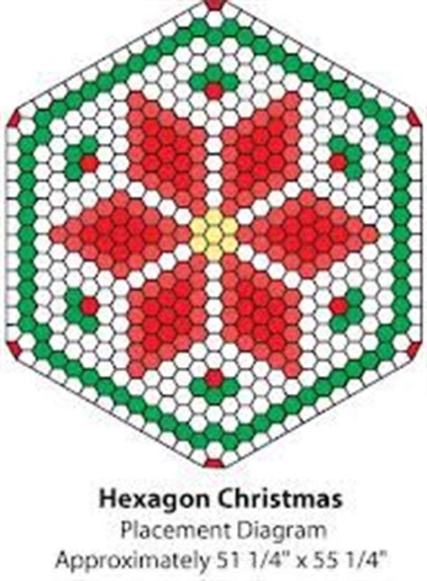 christmas hexagons ideas christmas quilts hexagon quilt english
