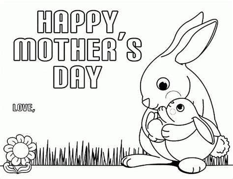 mothers day coloring pages  sample  format