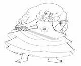 Universe Steven Coloring Pages Rose Printable sketch template