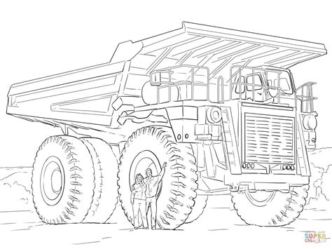 coloring page dump truck truck coloring pages valentines day