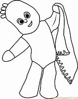 Coloring Igglepiggle Night Garden Pages Printable Characters Coloringpages101 Color Printables Pdf Kids Visit sketch template