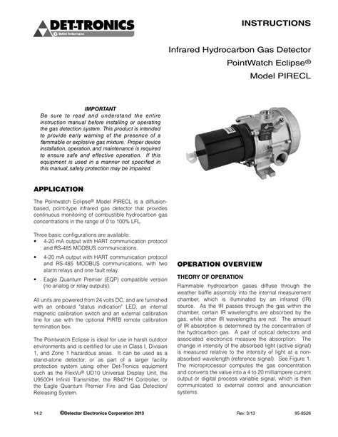 det tronics gas detector manual