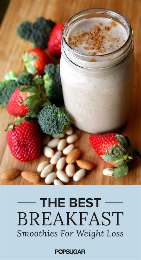 10 breakfast smoothies that will help you lose weight popsugar fitness uk