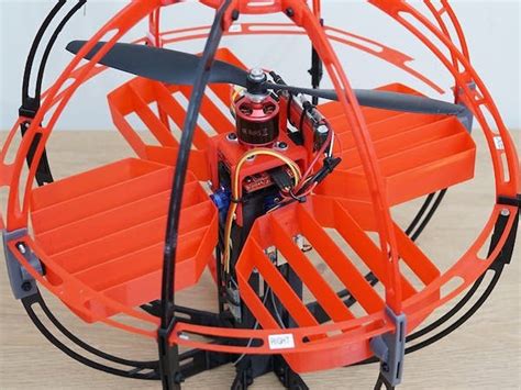 ball drone    fly    single rotor hacksterio