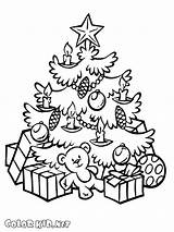 Weihnachtsbaum Geschenke Colorkid Viele sketch template