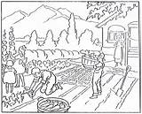 Agriculture Coloring Drawing Book Agricultural Pages Drawings History Harvest Getdrawings Mormon 1923 Growth November Children sketch template