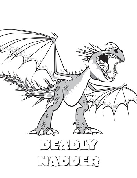 train  dragon coloring pages astrid