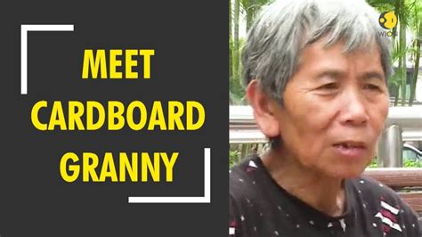 meet hong kong s cardboard granny youtube