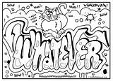 Bubble Coloring Pages Letters Names Printable Graffiti Getcolorings Colorings Emily sketch template