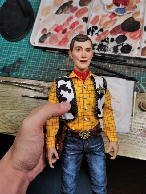 Artist Makes Real Life Toy Story Woody Doll Borninspace