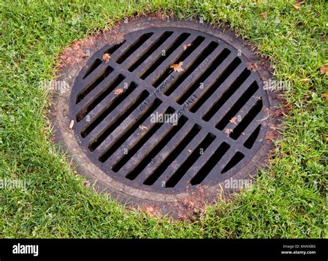 storm sewer grate high resolution stock photography  images alamy