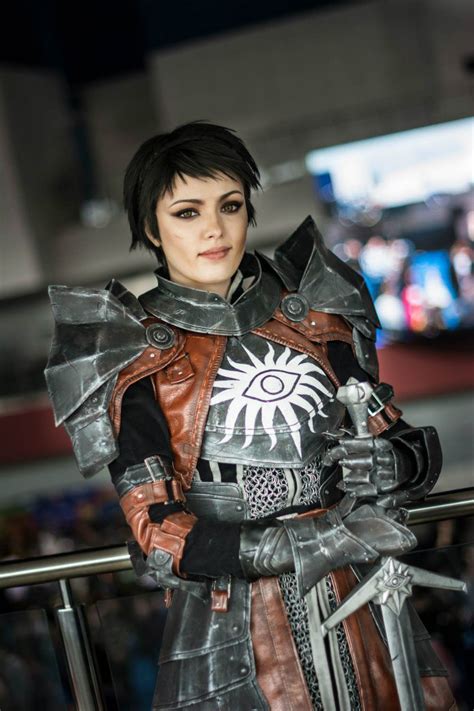 dragon age fan taps into her inner seeker with amazing inquisition cosplay the escapist