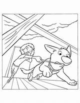 Bolt Coloring Pages Disney Dog Cartoon Printable Animated Coloringpages1001 Print Cute sketch template