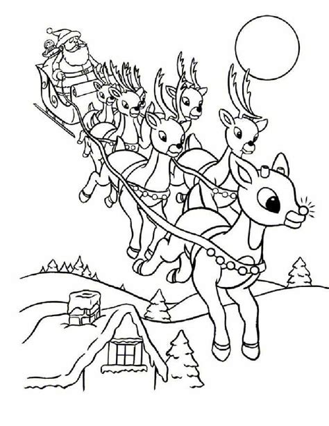 christmas reindeer coloring pages disney coloring pages