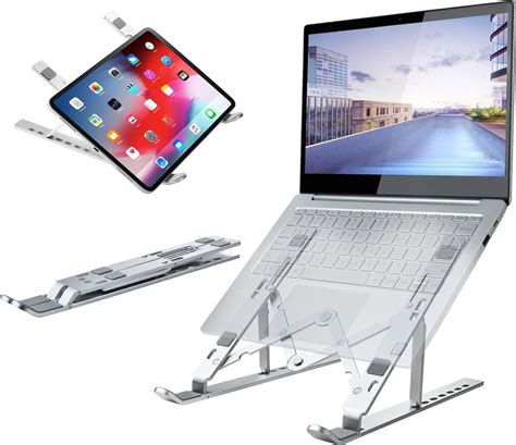 bolcom tabletyou universele laptop standaard houder opvouwbaar ergonomisch aluminium
