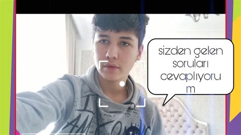 sizden gelen soruları cevaplıyorum😎 youtube