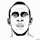 Jesse Owens Draw Drawing Step Clipartmag Clipart Dragoart sketch template