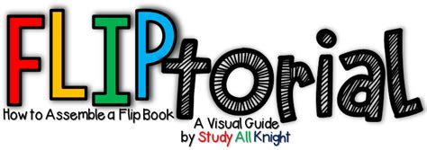 fliptorialhow  assemble  flip book  visual guide study