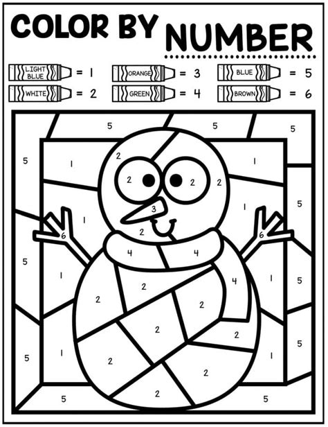 january theme coloring pages
