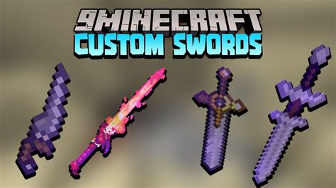 custom swords data pack   powerful swords mc modnet