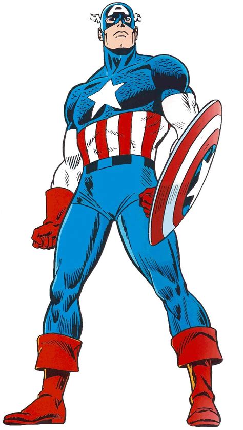image  captain america   style  comic book character art  steve vandermeer