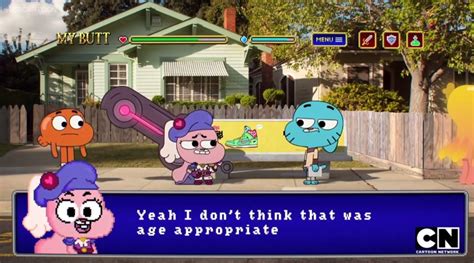 Gumball The Game Episode The Game Transcript The