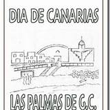 Islas Canarias sketch template