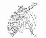 Coloring Thor Pages Getdrawings Printable sketch template