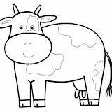 Cow Dairy Coloring Pages sketch template