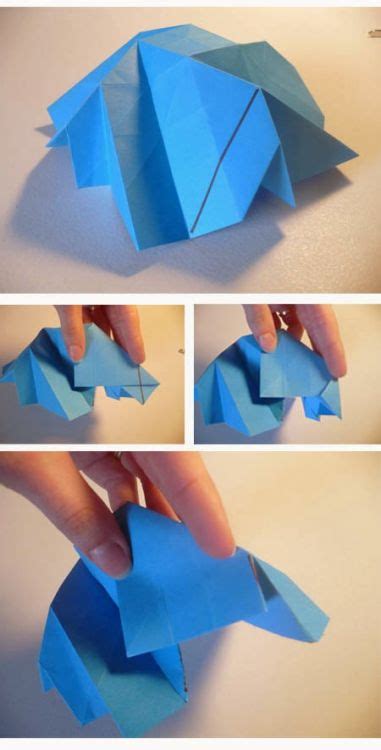 membuat origami kertas mudah bunga binatang burung love