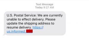 usps scam emailstexts fake usps website trend micro news