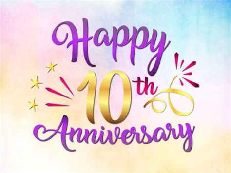 happy  anniversary svg tin tenth ten year lettering gift greeting