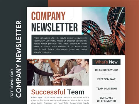 editable  company newsletter template uplabs