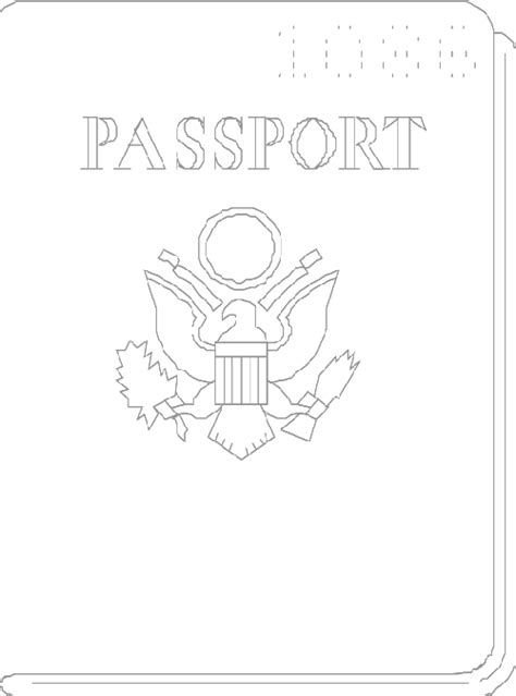passport template classroom printables  lapbooks
