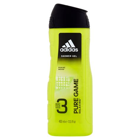 adidas pure game shower gel  oz quimic blue
