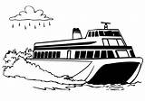 Navios Boote Schiffe Barcos Botes Boats Colorear sketch template