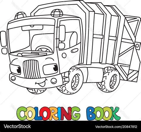 trash truck coloring page working garbage truck coloring pages