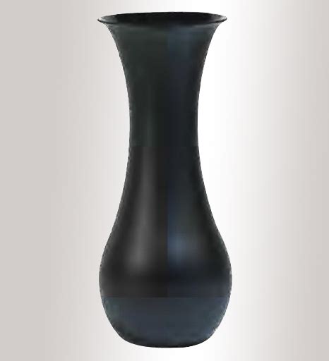 Murano Glass Mat Black Vase Murano Glass Murano Glass