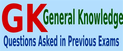 general awareness questions asked  competitive exams part
