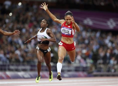 Women S 200m Track And Field Result Allyson Felix Wins