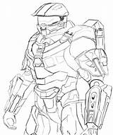 Chief Master Coloring Pages Halo Drawing Color Printable Getdrawings Getcolorings Helmet Print sketch template