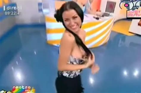 Weather Girl Suffers Huge Wardrobe Malfunction During Playful Dance