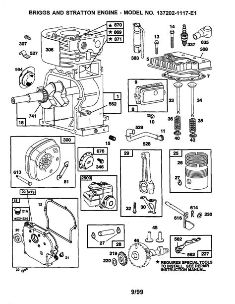briggs engine diagrams